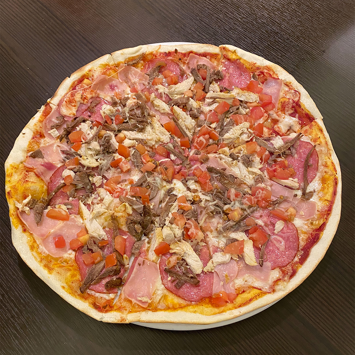 рецепт пицца мясная в духовке фото 118